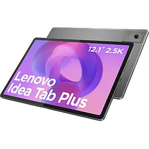 Lenovo Idea Tab Plus Tablet: 12.1" 1600p, MediaTek 6400, 8GB RAM, 128GB Storage $210 + Free S&H