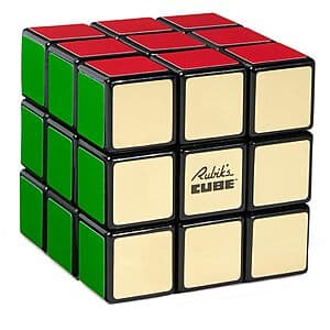 Rubik’s Cube 3x3 Special Retro 50th Anniversary Edition $5