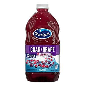 64-Oz Ocean Spray Cran-Grape Cranberry Grape Juice Drink $1.20 w/ Subscribe & Save