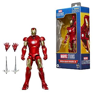 6" Marvel Legends Series Iron Man Mark III Action Figure $18