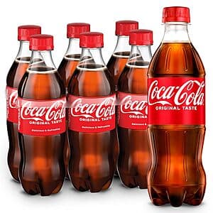 6-Pack 16.9-Oz Coca-Cola Soda Bottles $3.55 w/ Subscribe & Save