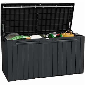 98-Gal Homall Storage Deck Box w/ Lockable Lid from $59 + Free S&H