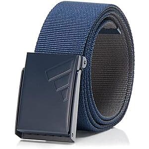 adidas Men's Reversible Web Golf Belt (Navy/Grey) $11.80