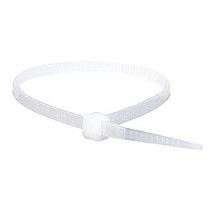 100-Pack 8" Monoprice Cable Tie (White) $1.60