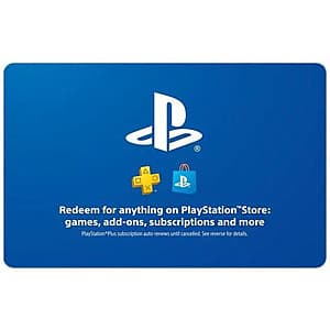 $100 Sony PlayStation Store eGift Card (Email Delivery) $90