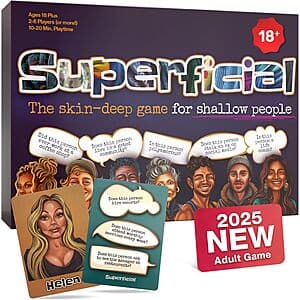 Superficial Adult Party Card Game 2 for $4.95