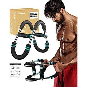 Saker Twister Arm Trainer w/ Three Adjustable Resistance Levels (40-90lbs) $10