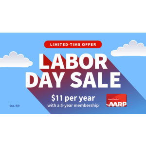 5-Year AARP Membership $55