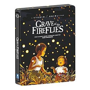 Grave of the Fireflies Limited Edition Steelbook (Blu-ray + DVD) $14.50