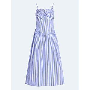 Free Assembly Women's Sleeveless Maxi Dress (Slim Stripe Blue Fire) $8.10