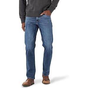 Wrangler Men's Free-to-Stretch Relaxed Fit Jean (Knox) $16