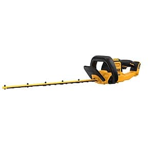 Select Locations: DEWALT FLEXVOLT 60V MAX26" Battery Powered Hedge Trimmer from $126.85 (in-store only)
