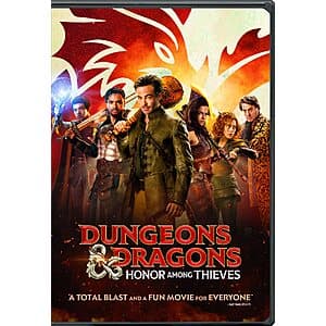 Dungeons & Dragons: Honor Among Thieves (DVD) $5
