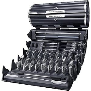 128-in-1 Wesdut Magnetic Precision Screwdriver Set w/ S2 Steel Bits $13
