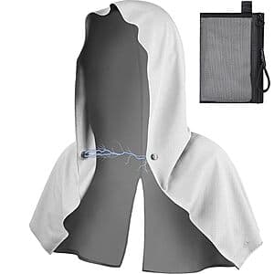 AOPREL Sun Protection Cooling Towel Hoodie w/ Magnetic Closure (Various) $6 & More
