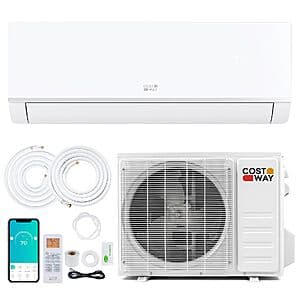 Prime: COSTWAY Blast Pro 12000 BTU 20 SEER2 Mini Split Air Conditioner & Heater $486 + Free S&H