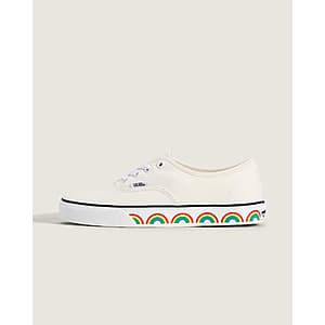 Vans Authentic Shoe in Marshmallow White colorway displayed against a clean background.