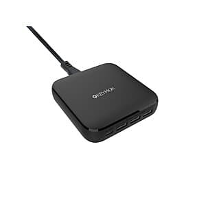 65W 4-Port Keymox GaN Desktop USB Charger w/ USB-C PD Output $7 + Free Shipping