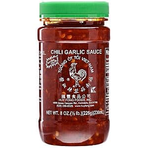 8-Oz Huy Fong Chili Garlic Sauce $2