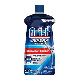 23-Oz Finish Jet-Dry 3-in-1 Dishwasher Rinse Aid $4.75 w/ Subscribe & Save