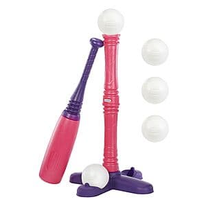 Little Tikes Toddler T-Ball Set w/ 5 Balls $10