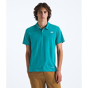 Men's The North Face Adventure Polo in Galactic Blue (various sizes) $15.30 + Free S/H