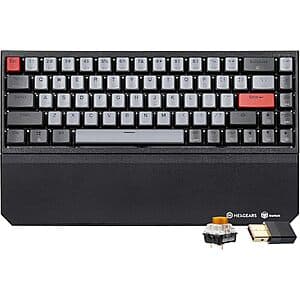 Hexgears X1 Pro Wireless Mechanical Keyboard (Dark Knight-X1 Pro, Linear Switch) $23