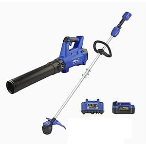 Kobalt 24V Cordless String Trimmer & Leaf Blower w/ 4Ah Battery & Charger $69 (Select Stores) + Free Store Pickup