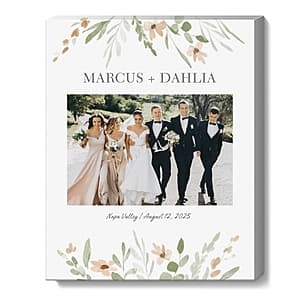 CVS Photo: 16" x 20" Custom Canvas Print (Unframed) $20 + Free Store Pickup