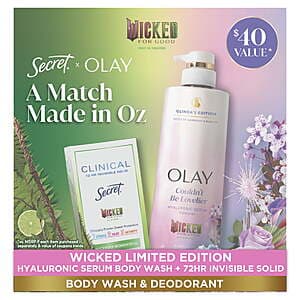Olay Wicked Enchanting Body Care Duo Gift Set + $2 Walmart Cash $10