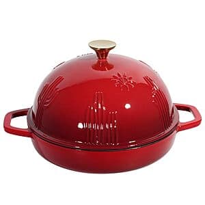 5-Quart Flavehc Cast Iron Enameled Bread Oven w/ Cloche Lid (Various) $30 + Free Shipping
