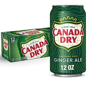 Select Locations: 12-Pack 12-Oz Canada Dry Ginger Ale Soda Pop $4.75 w/ Subscribe & Save