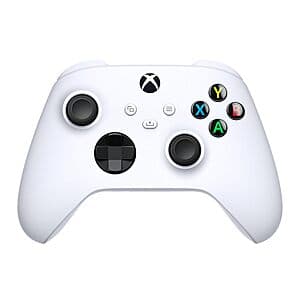 Xbox Wireless Gaming Controller (2025) (Robot White) $40 + Free Shipping