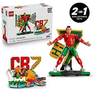 1,344-Pc LEGO Editions Cristiano Ronaldo Collector's Set (66823) $45 + $5 Walmart Cash + Free S&H