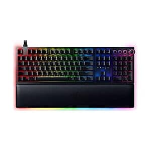 Razer Huntsman V2 Analog Gaming Keybard w/ Razer Analog Optical Switches $63 + Free S&H w/ Prime