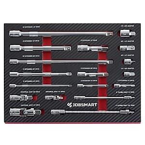 18-Piece JobSmart Socket Accessory Set $15 + Free Store Pickup
