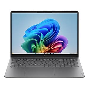 HP OmniBook 5 Laptop: 16" 1200p, Ultra 7 355, 16GB RAM, 512GB SSD $700 + Free S&H