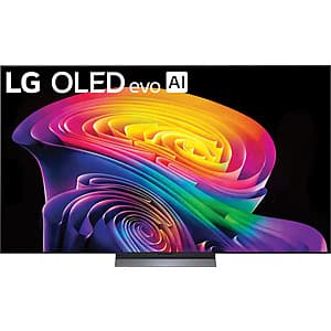 77" LG OLED evo AI C6 4K 120Hz HDR Smart TV (2026) $2499 + Free S&H