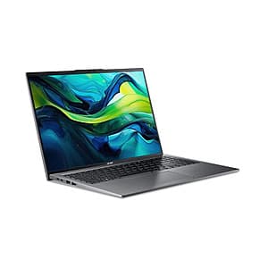 Refurb: Acer Swift Go 16 Laptop: Ultra 9 185H, 16" FHD+ Touch, 32GB DDR5, 1TB SSD $416 + Free Shipping