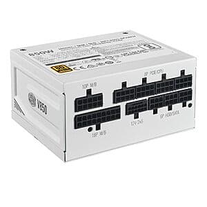 850W Cooler Master V850 White SFX 80+ Gold ATX 3.1 Full Modular Power Supply $114 + Free Shipping