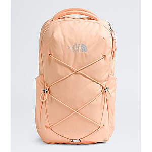 The North Face Women's Jester Luxe Backpack (Calcite Sand/Silver Metallic) $40 + Free Shipping
