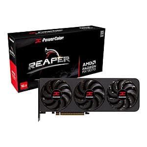 MicroCenter: PowerColor AMD Radeon RX 9070 Reaper 16GB GDDR6 Graphics Card $560 + Free Pickup