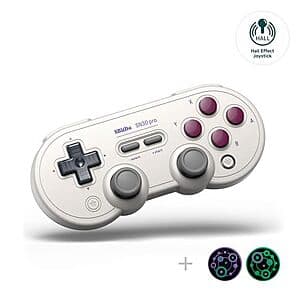 Prime: 8Bitdo SN30 Pro Wireless Bluetooth Controller w/ Hall Effect Joysticks $36 + Free S&H