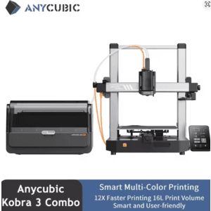 ANYCUBIC Kobra 3 Combo AE Version Multi-Color FDM 3D Printer $227 + Free Shipping