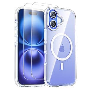 SmartDevil MagSafe Case w/ 2-Pk Screen Protectors for iPhone 17/16 Series $4.80