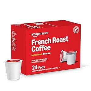 24-Ct Happy Belly K-Cup Coffee: Medium Colombian or Dark French Roast $5.20 w/ S&S