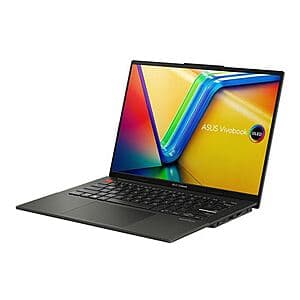Refurbished: ASUS VivoBook S 14X OLED Laptop: i7 12700H, 14.5" 2.8K, 512GB SSD $430 + Free Store Pickup Only