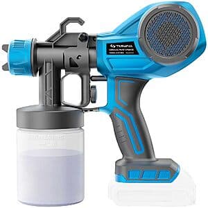 Tilswall Cordless Electric Paint Sprayer for DeWALT 20V (Battery Not Included) $25 + Free Shipping