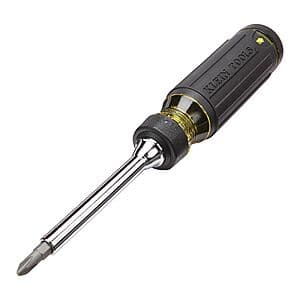 Klein Tools 15-in-1 Multi-bit Ratcheting Screwdriver $20 + Free Shipping