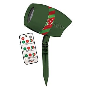 Star Shower 8" 9-Pattern Christmas Projector Light with Remote $10 + Free Shipping